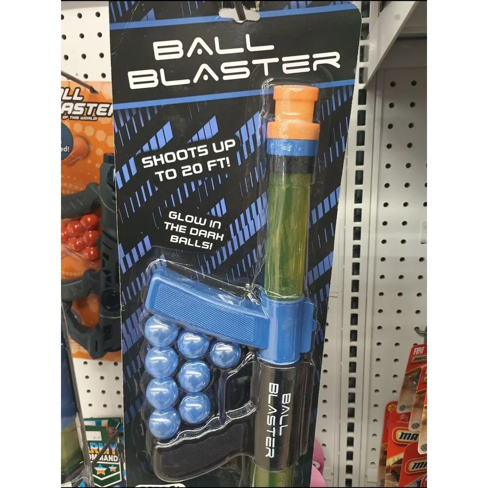 Ball Blaster Toy Blaster - Blue & Green